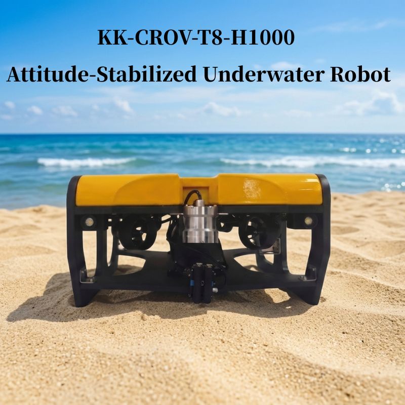 Attitude-Stable Underwater Robot ROV product image for underwater inspection, configuration review and export quotation