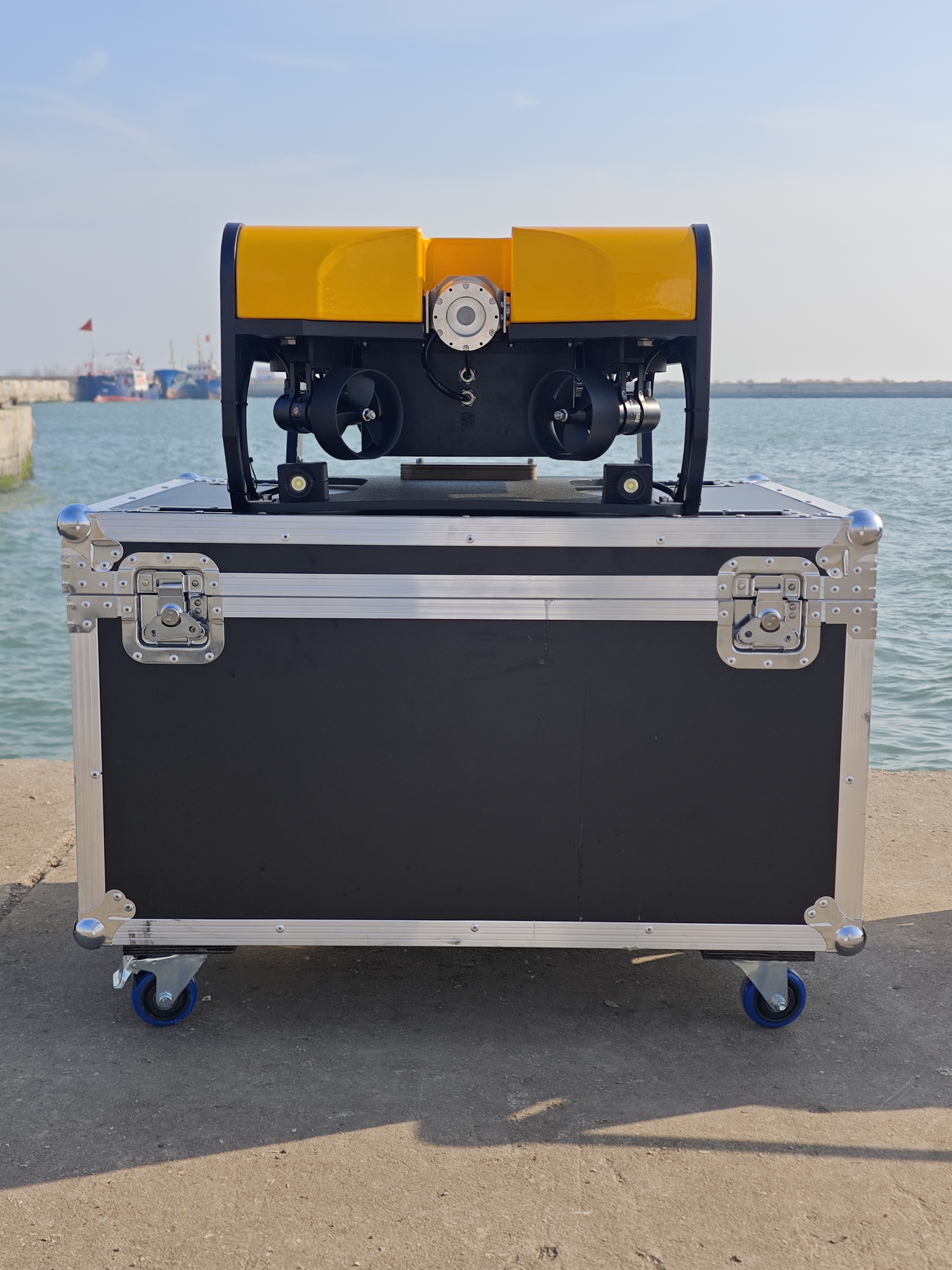 Kekan Marine Technology ROV prepared for underwater inspection deployment